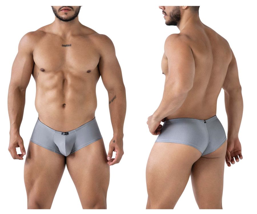 Xtremen Microfiber Men's Trunk Underwear in Gray – men's trunks