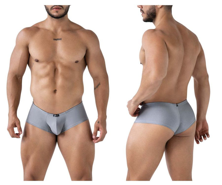 Xtremen Microfiber Men's Trunk Underwear in Gray – men's trunks