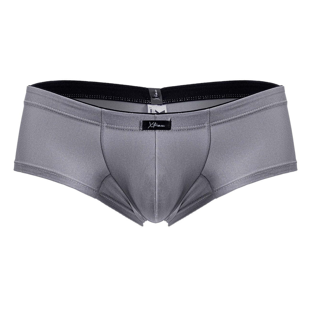 Xtremen Microfiber Men's Trunk Underwear in Gray – men's trunks