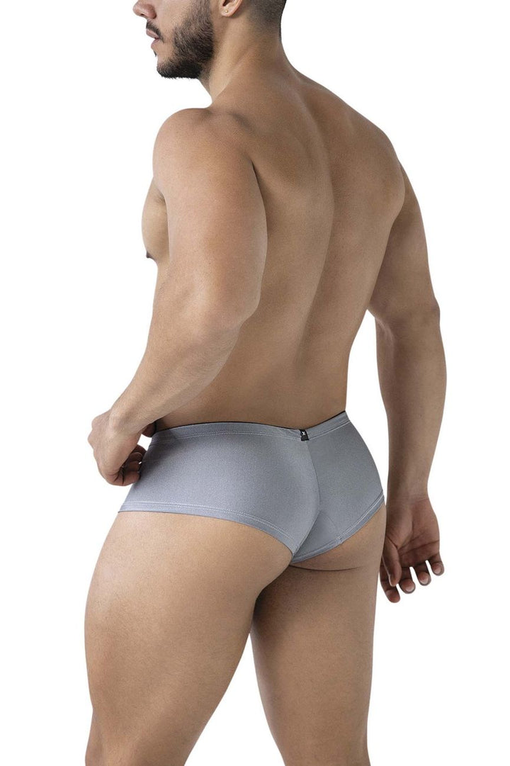 Xtremen Microfiber Men's Trunk Underwear in Gray – men's trunks