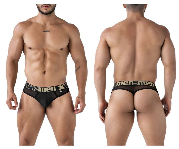 Xtremen Microfiber Men's Thong in Black – men's thongs