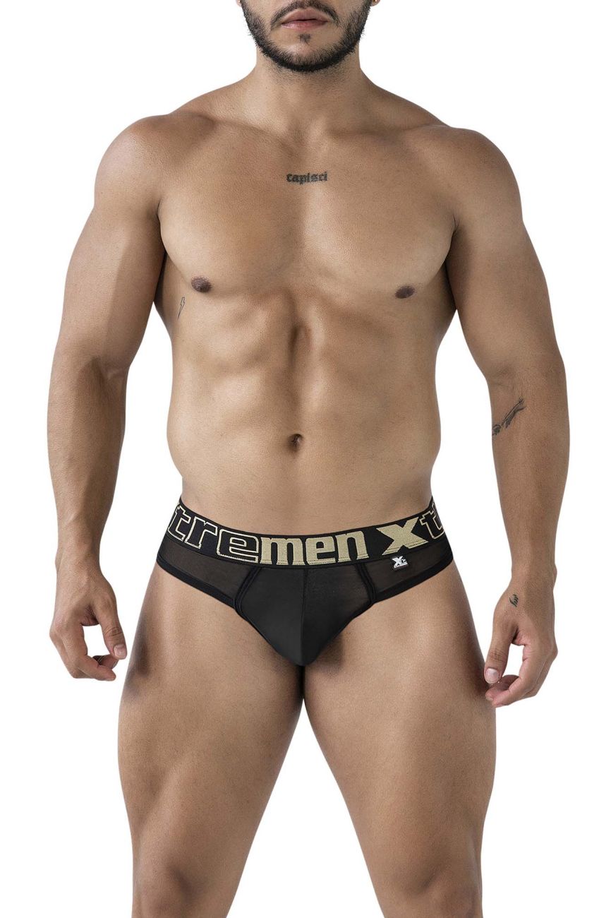 Xtremen Microfiber Men's Thong in Black – men's thongs