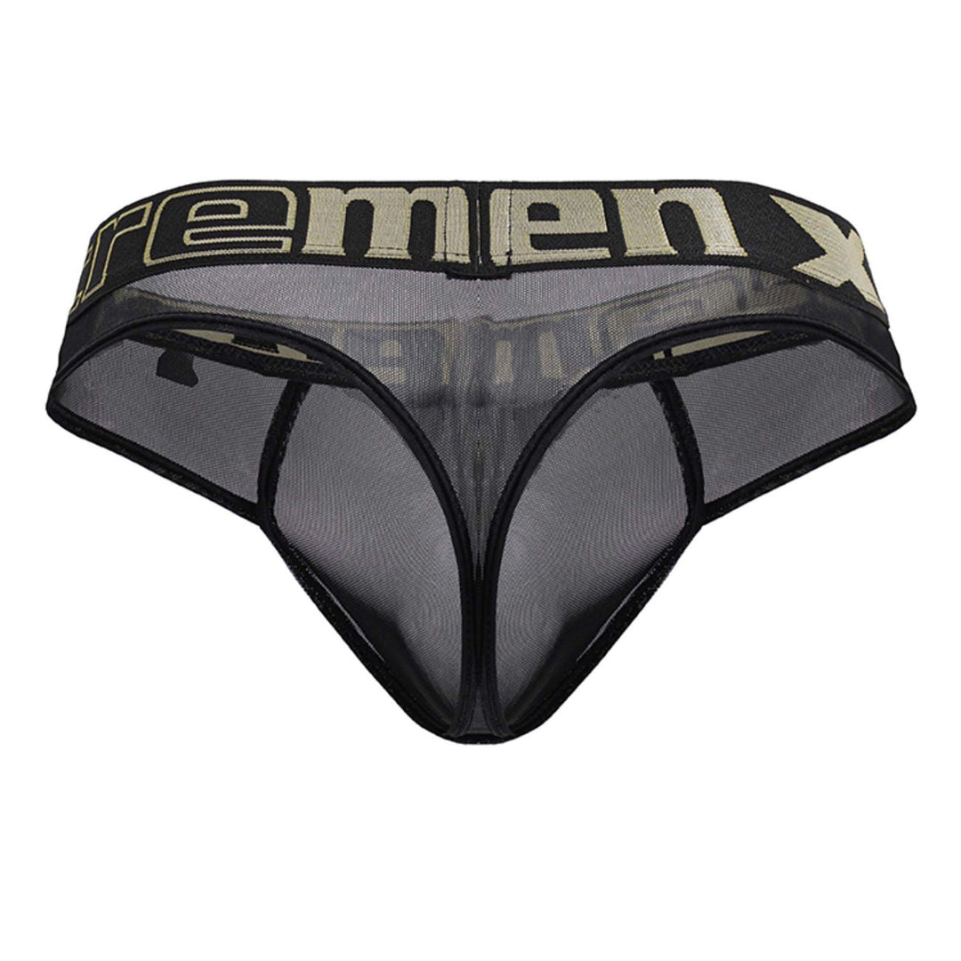 Xtremen Microfiber Men's Thong in Black – men's thongs