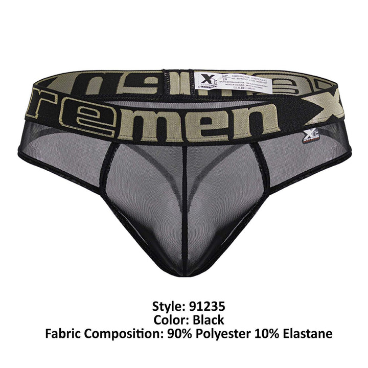 Xtremen Microfiber Men's Thong in Black – men's thongs