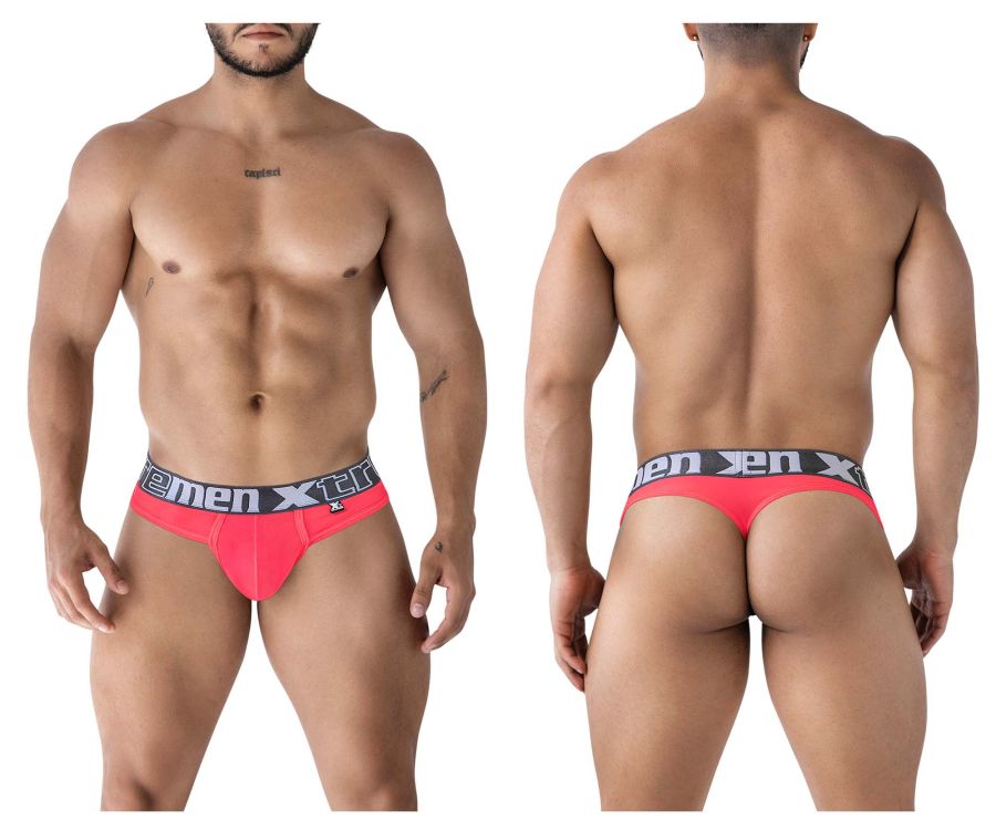 Xtremen Microfiber Men's Thong in Fuchsia – men's thongs