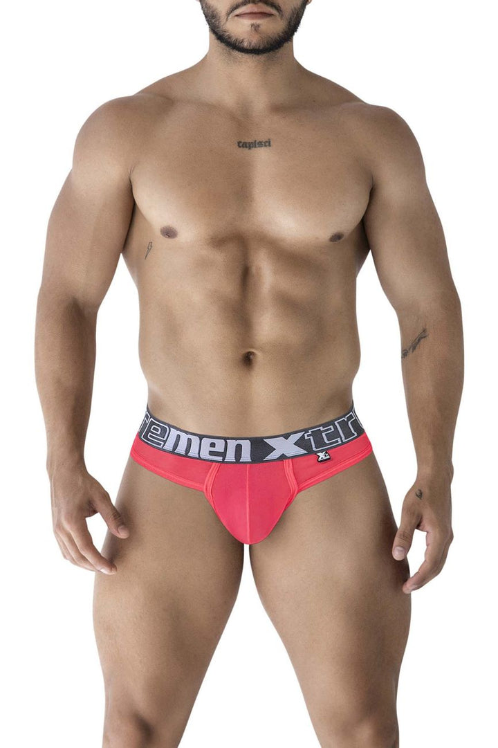 Xtremen Microfiber Men's Thong in Fuchsia – men's thongs