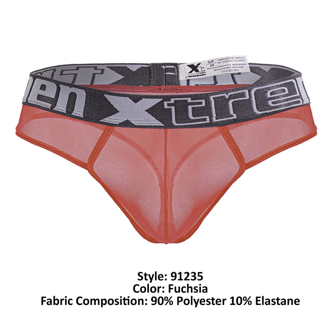 Xtremen Microfiber Men's Thong in Fuchsia – men's thongs