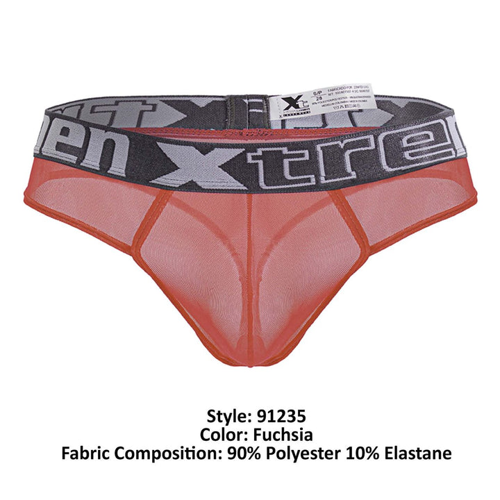 Xtremen Microfiber Men's Thong in Fuchsia – men's thongs