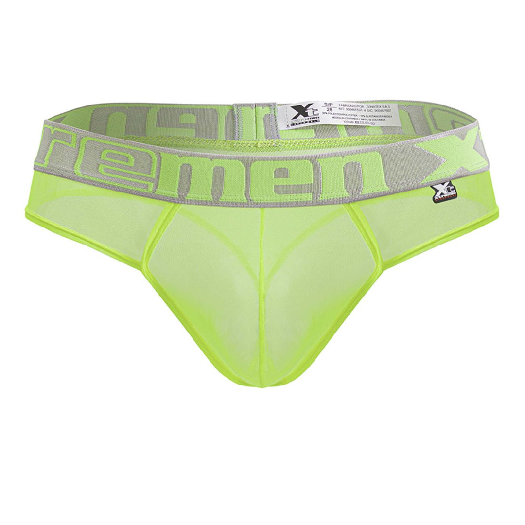 Xtremen Microfiber Men's Thong in Neon Green – men's thongs