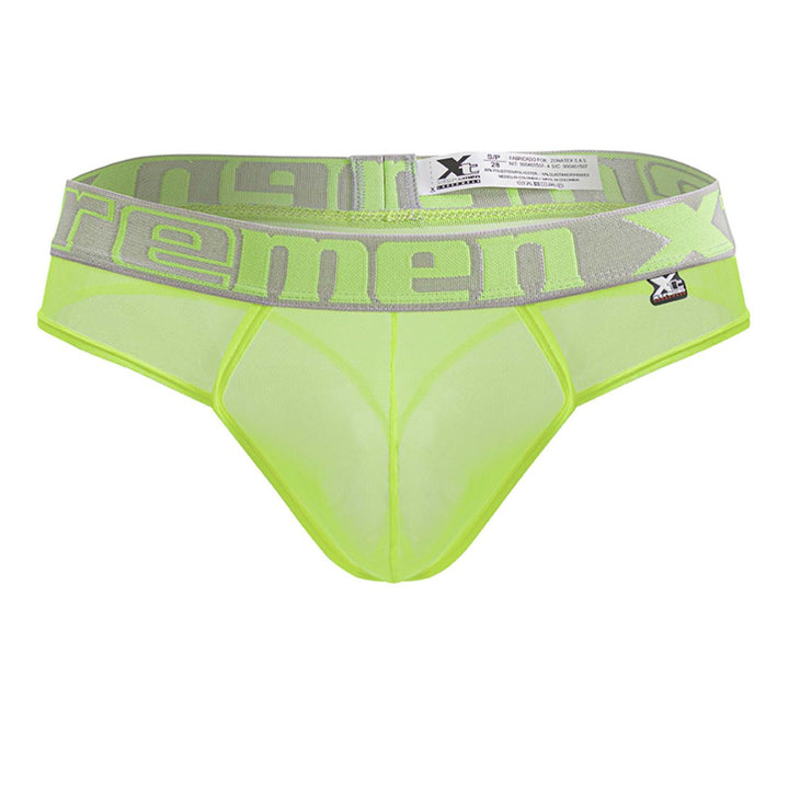 Xtremen Microfiber Men's Thong in Neon Green – men's thongs