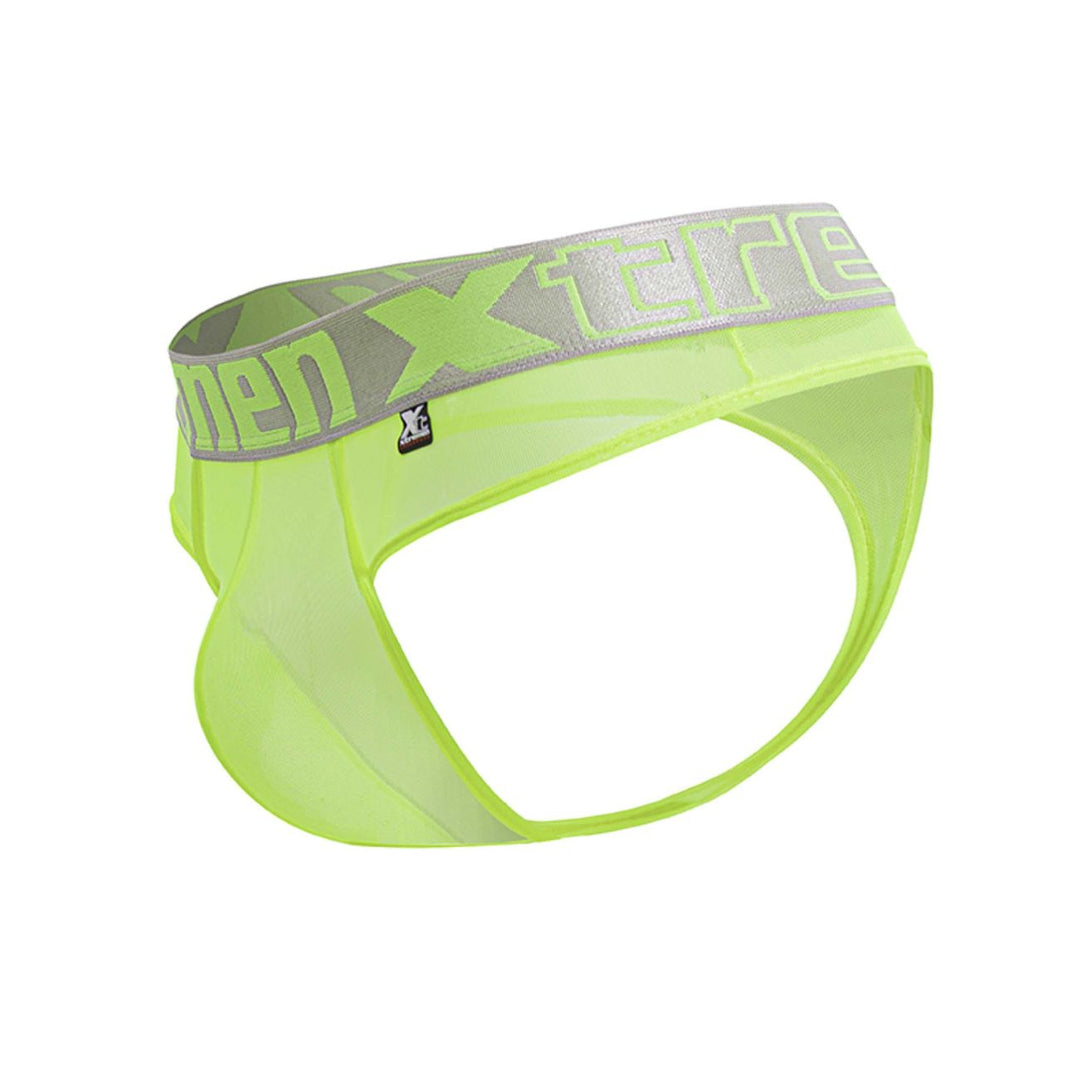 Xtremen Microfiber Men's Thong in Neon Green – men's thongs