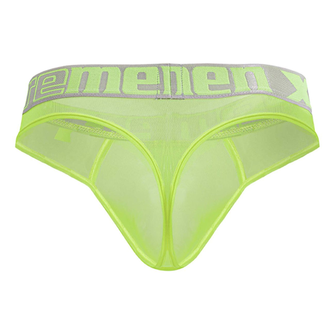 Xtremen Microfiber Men's Thong in Neon Green – men's thongs