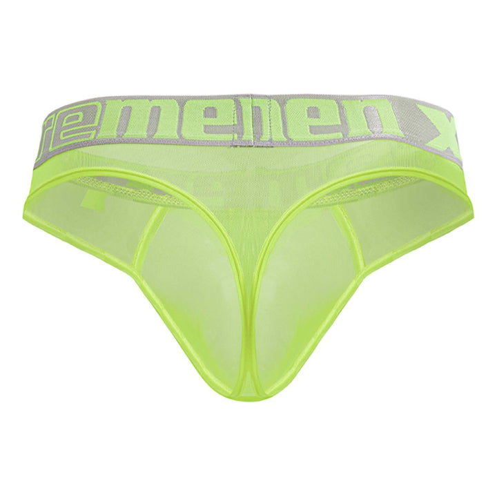 Xtremen Microfiber Men's Thong in Neon Green – men's thongs