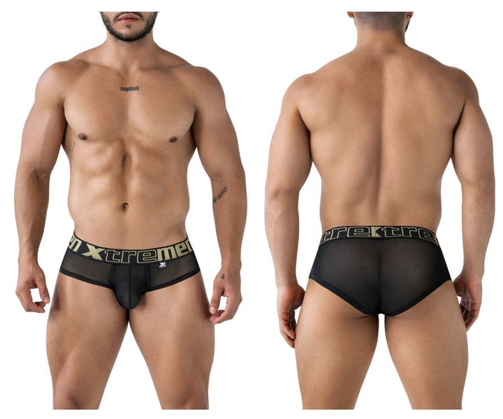Xtremen Men's Underwear 91236 Microfiber Briefs Color Black
