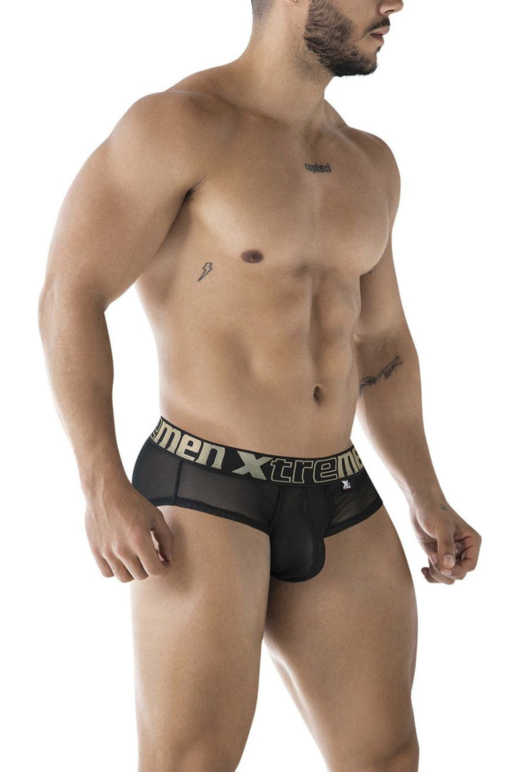 Xtremen Men's Underwear 91236 Microfiber Briefs Color Black