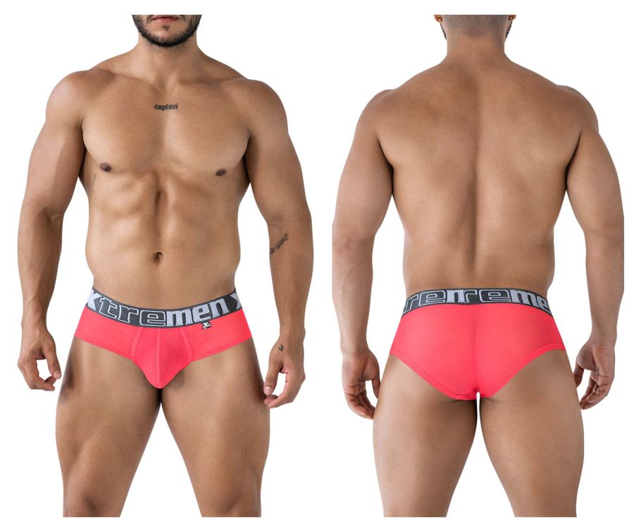 Xtremen Microfiber Men's Bikini Brief in Fuchsia – men's briefs