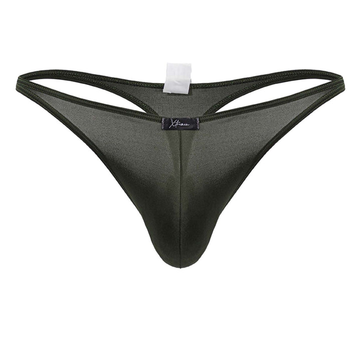 Xtremen Microfiber Men's Thong in Green – men's thongs