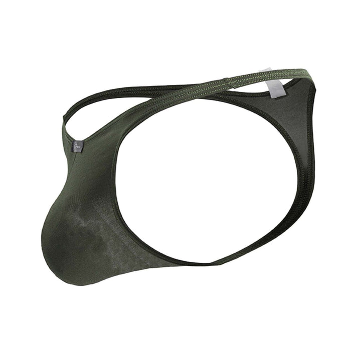 Xtremen Microfiber Men's Thong in Green – men's thongs