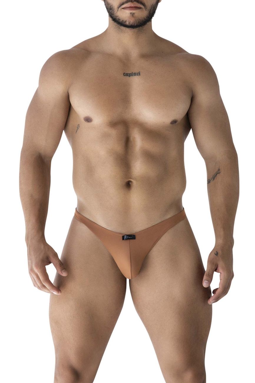 Xtremen Microfiber Men's Bikini Brief in Brown – men's briefs