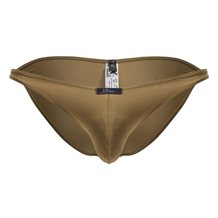 Xtremen Microfiber Men's Bikini Brief in Brown – men's briefs