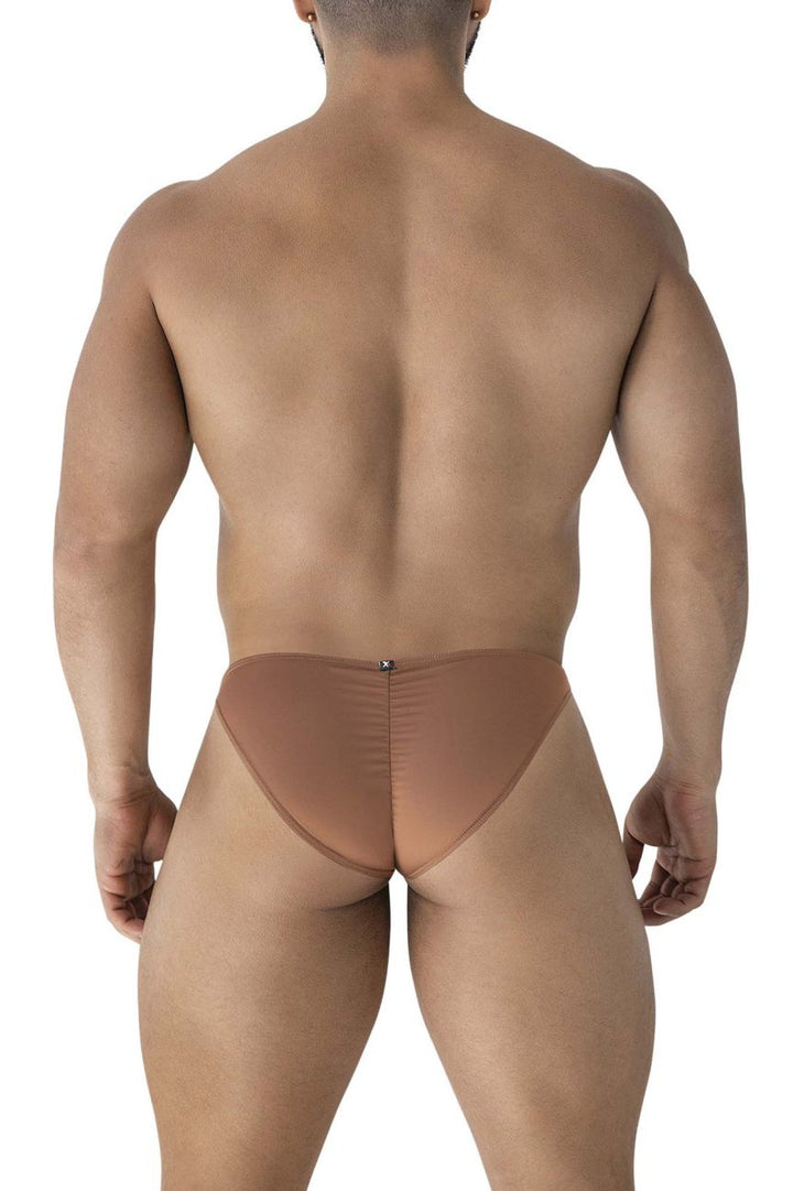 Xtremen Microfiber Men's Bikini Brief in Brown – men's briefs