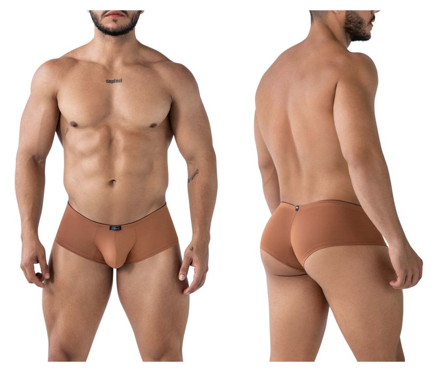 Xtremen Microfiber Men's Trunk Underwear in Brown – men's trunks