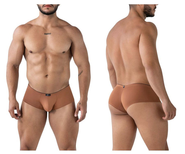 Xtremen Microfiber Men's Trunk Underwear in Brown – men's trunks