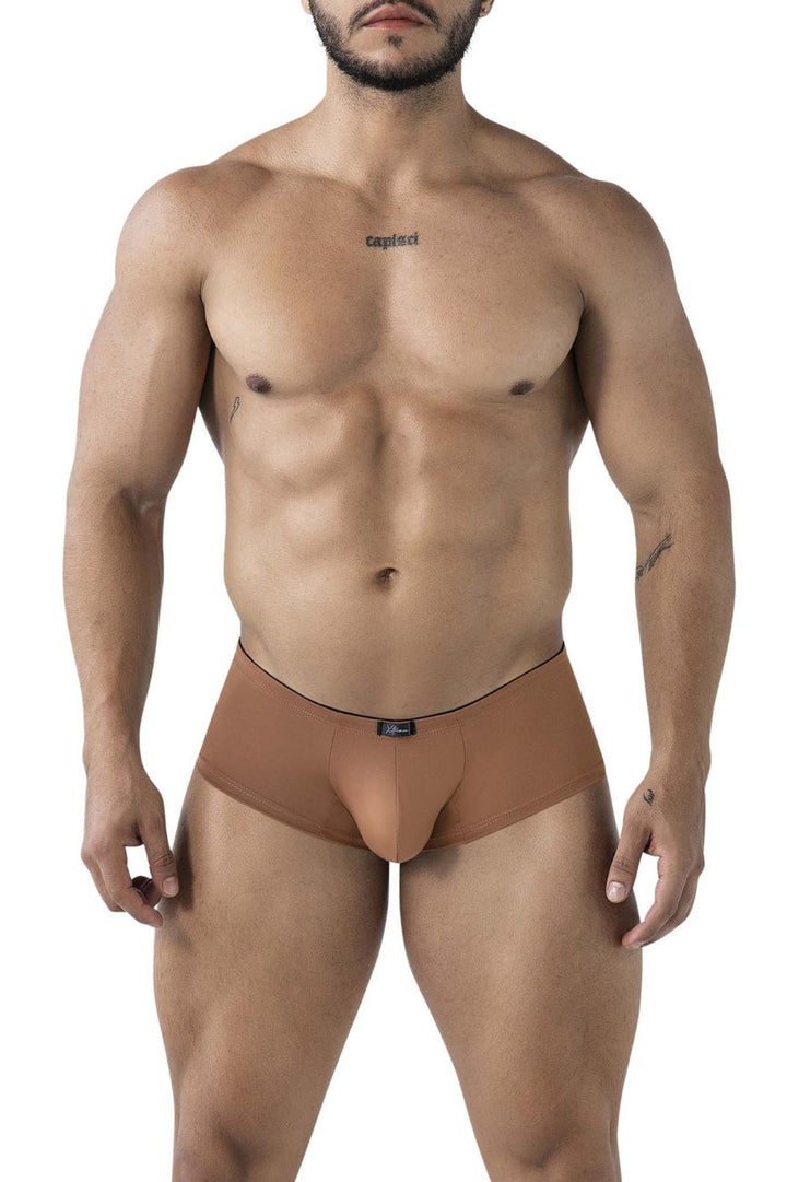 Xtremen Microfiber Men's Trunk Underwear in Brown – men's trunks