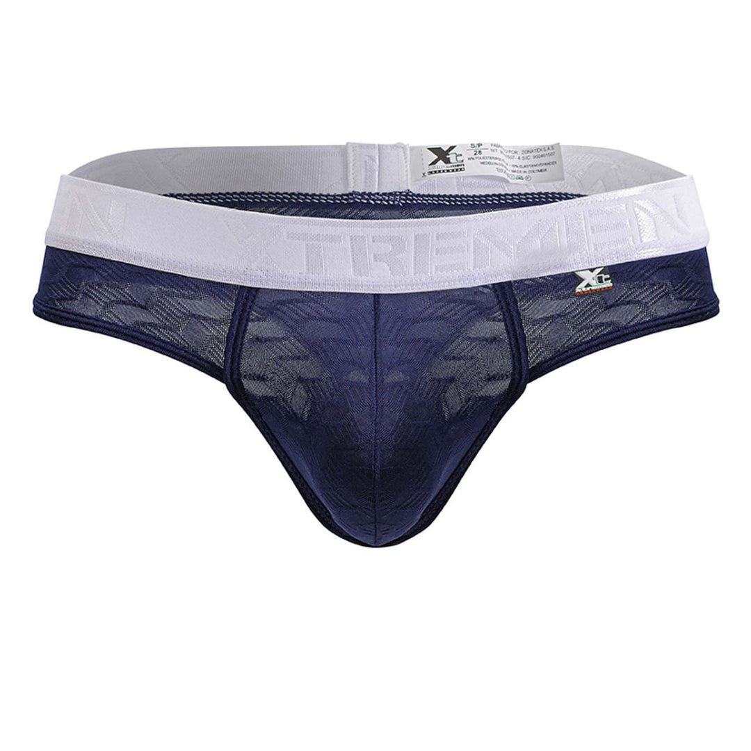 Xtremen Microfiber Men's Thong in Dark Blue – men's thongs