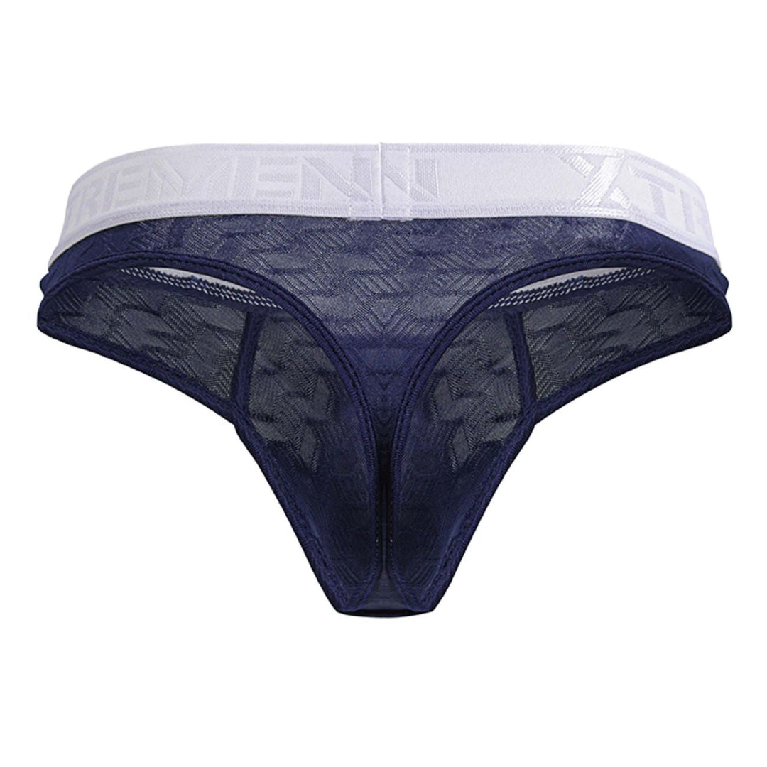 Xtremen Microfiber Men's Thong in Dark Blue – men's thongs