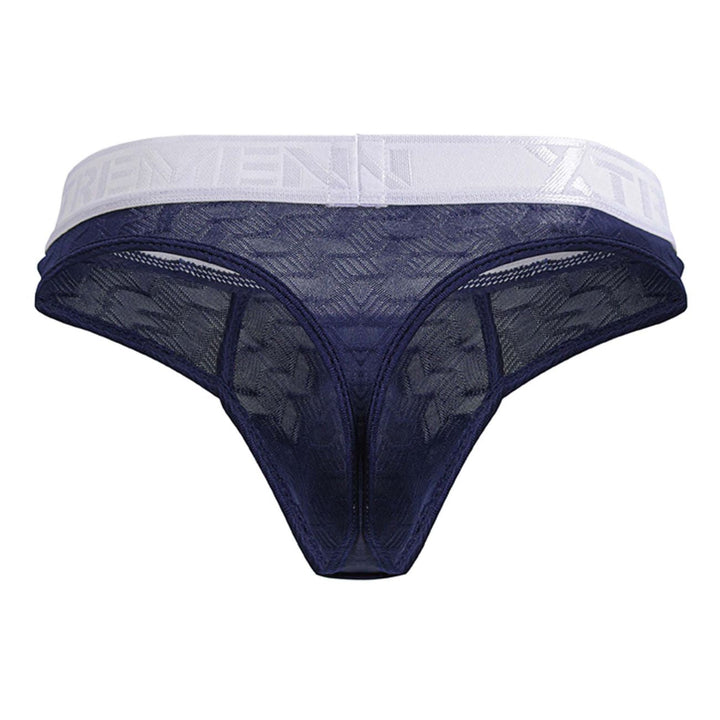 Xtremen Microfiber Men's Thong in Dark Blue – men's thongs