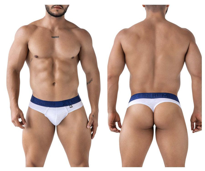 Xtremen Microfiber Men's Thong in White – men's thongs