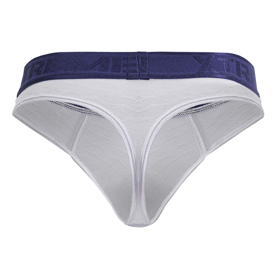 Xtremen Microfiber Men's Thong in White – men's thongs