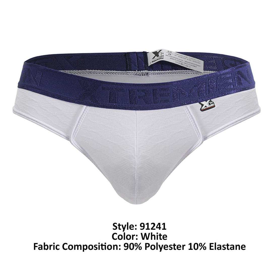Xtremen Microfiber Men's Thong in White – men's thongs