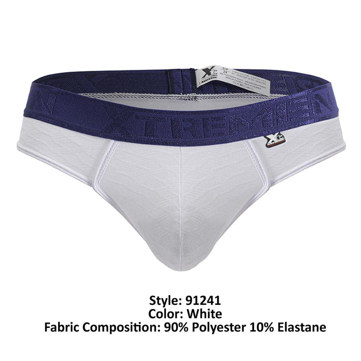 Xtremen Microfiber Men's Thong in White – men's thongs