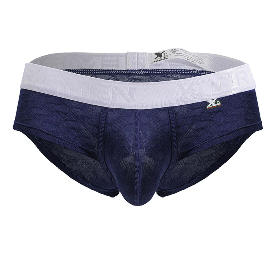 Xtremen Microfiber Men's Bikini Brief in Dark Blue – men's briefs