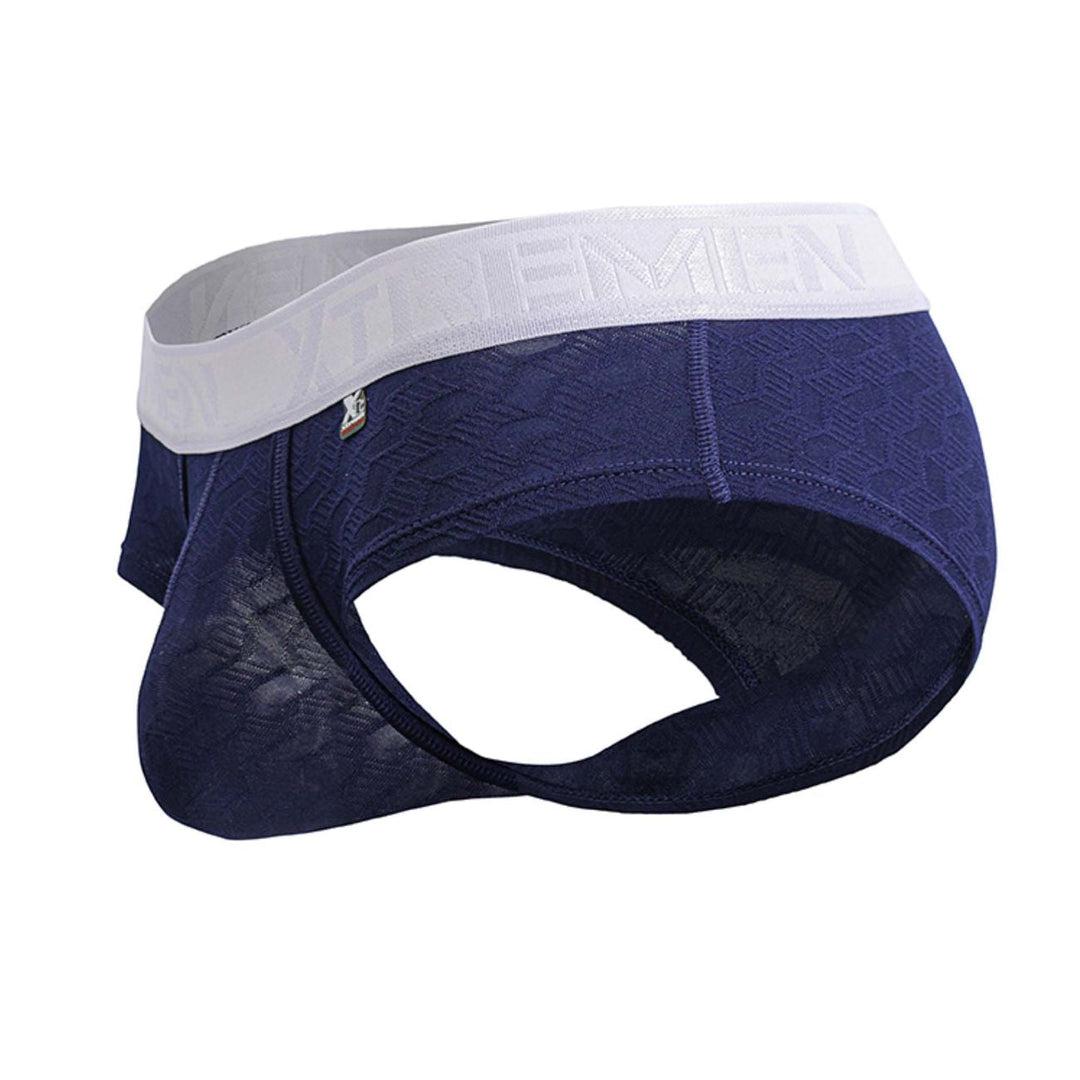 Xtremen Microfiber Men's Bikini Brief in Dark Blue – men's briefs