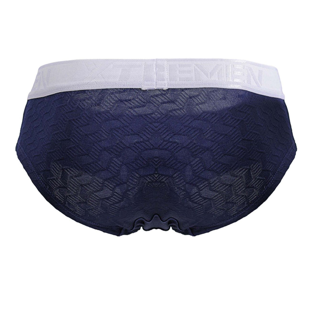 Xtremen Microfiber Men's Bikini Brief in Dark Blue – men's briefs