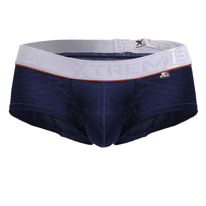 Xtremen Microfiber Men's Trunk Underwear in Dark Blue – men's trunks