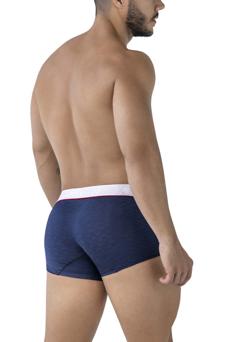 Xtremen Microfiber Men's Trunk Underwear in Dark Blue – men's trunks