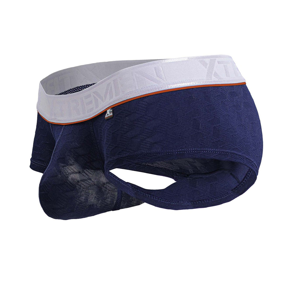 Xtremen Microfiber Men's Trunk Underwear in Dark Blue – men's trunks