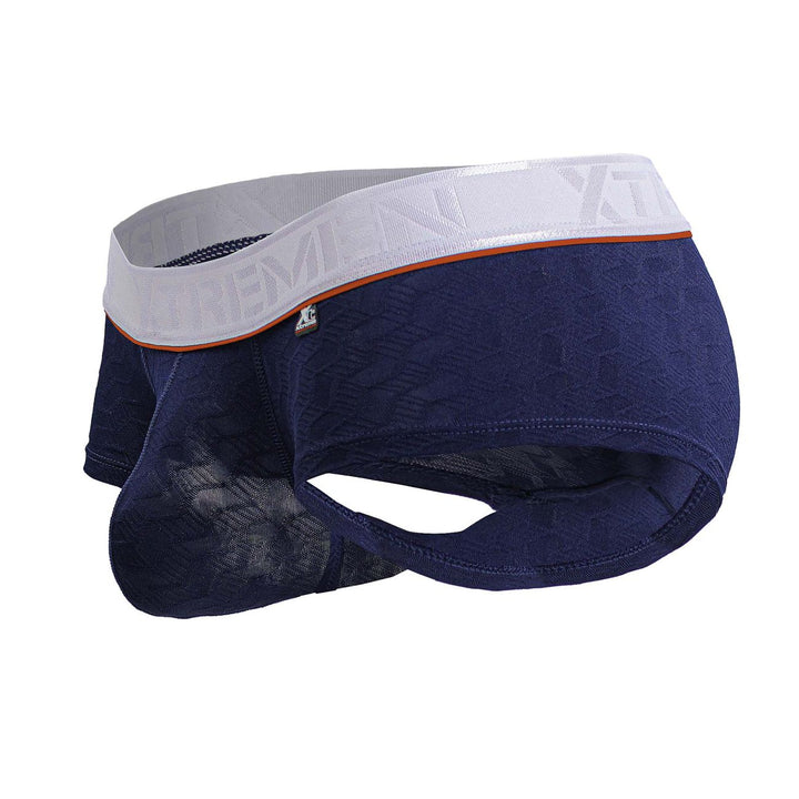 Xtremen Microfiber Men's Trunk Underwear in Dark Blue – men's trunks