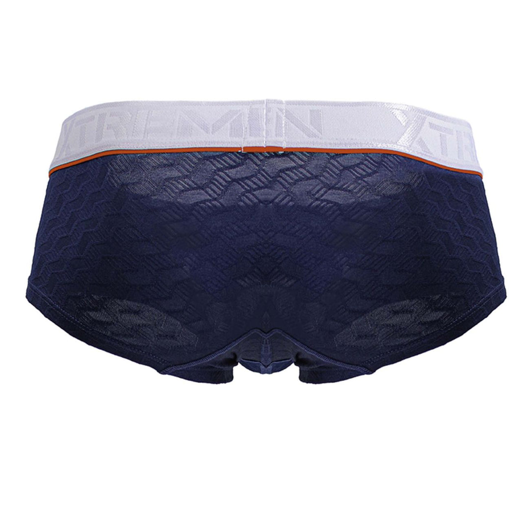 Xtremen Microfiber Men's Trunk Underwear in Dark Blue – men's trunks