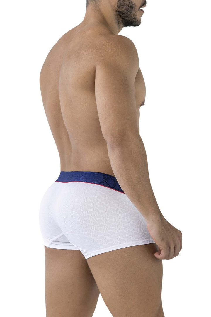 Xtremen Microfiber Men's Trunk Underwear in White – men's trunks