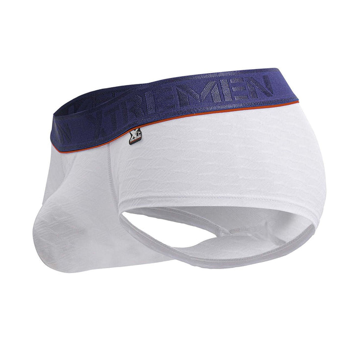 Xtremen Microfiber Men's Trunk Underwear in White – men's trunks