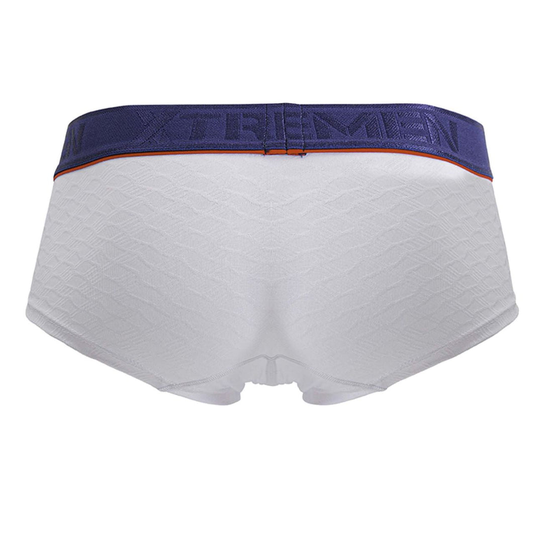 Xtremen Microfiber Men's Trunk Underwear in White – men's trunks