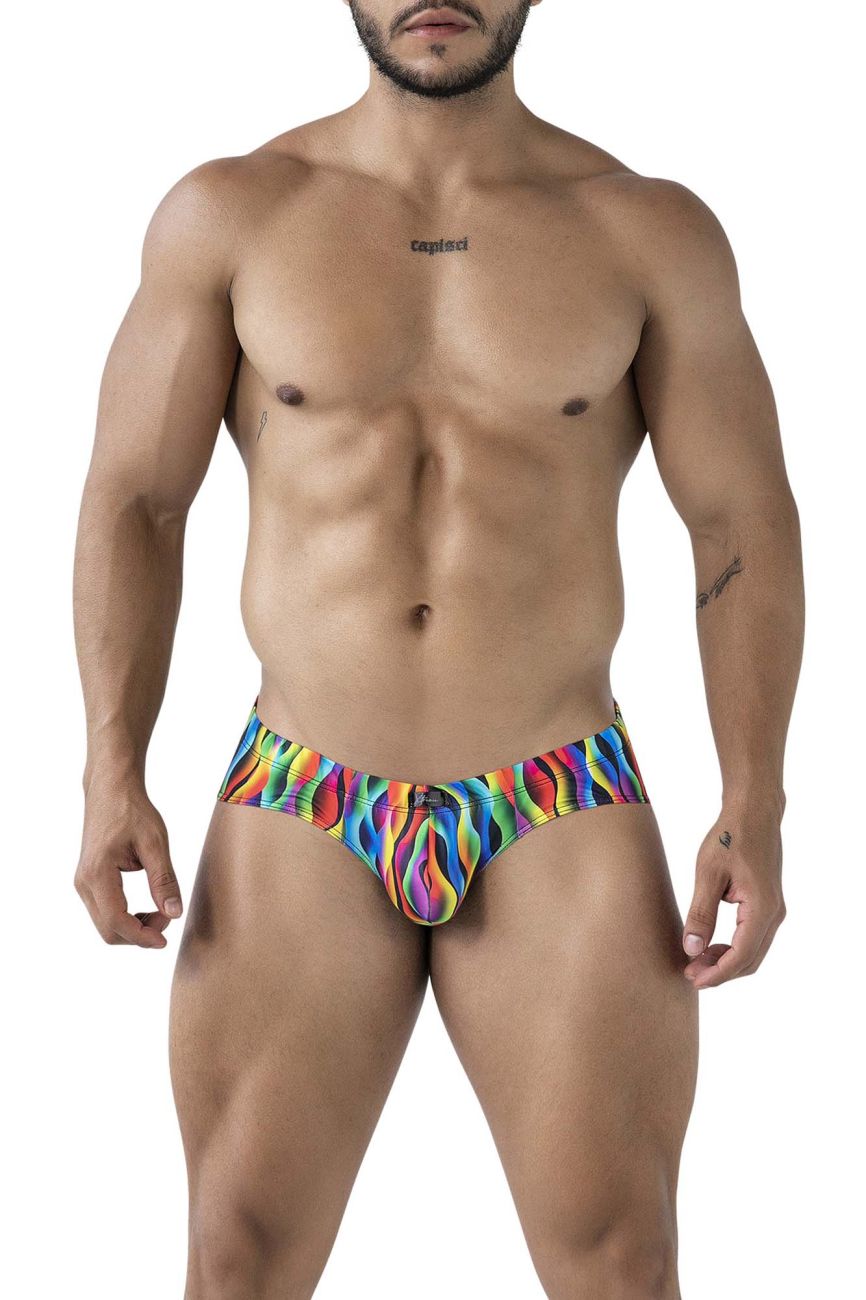 Xtremen  Men's Bikini Brief in Waves – men's briefs