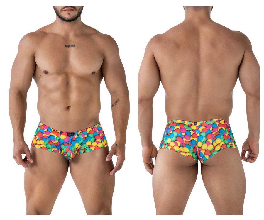 Xtremen Printed Trunks in Bubbles Print – men's trunks