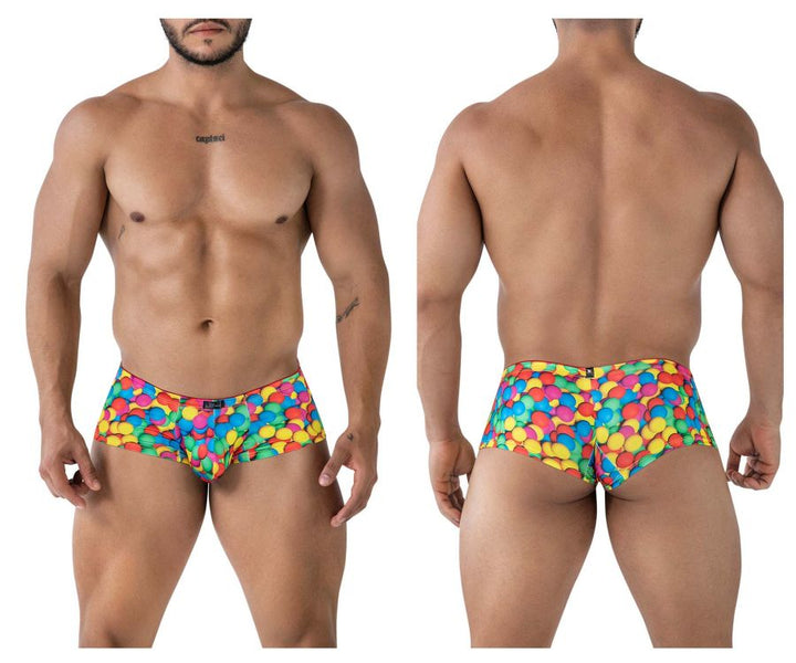 Xtremen Printed Trunks in Bubbles Print – men's trunks