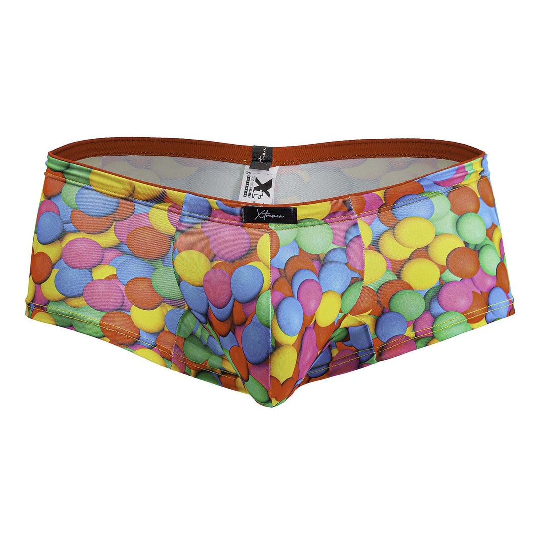 Xtremen Printed Trunks in Bubbles Print – men's trunks